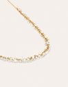 Starlight Sky Stainless Steel Gold Necklace