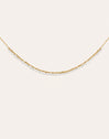 Starlight Sky Stainless Steel Gold Necklace
