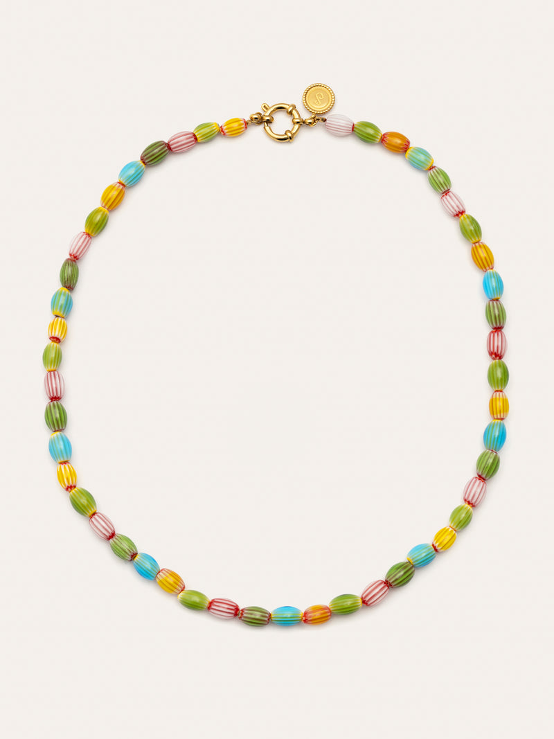 Tarifa Stainless Steel Gold Necklace