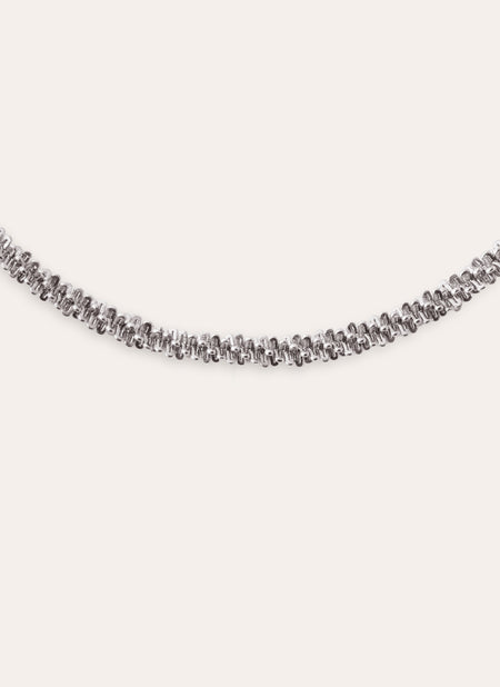 Tinsel Stainless Steel Necklace