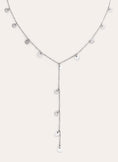 Y Mini Moon Stainless Steel Necklace
