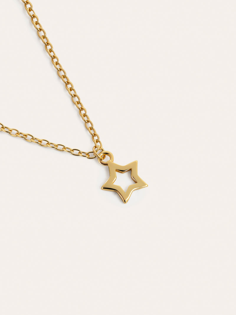 You're a Star Necklace Silver Gold Plated