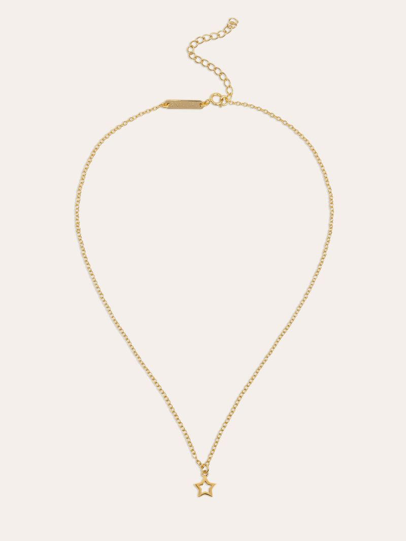 You're a Star Necklace Silver Gold Plated