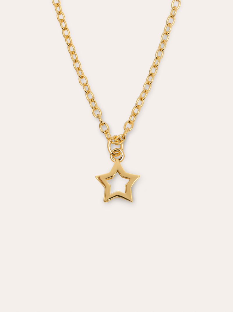 You're a Star Necklace Silver Gold Plated
