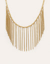 Zafira Champagne Necklace Steel Gold Plated