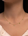 Zinnia Gold Necklace