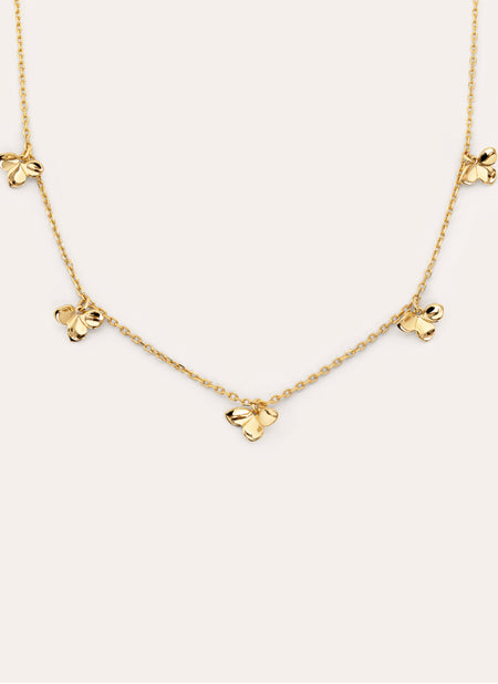 Zinnia Gold Necklace