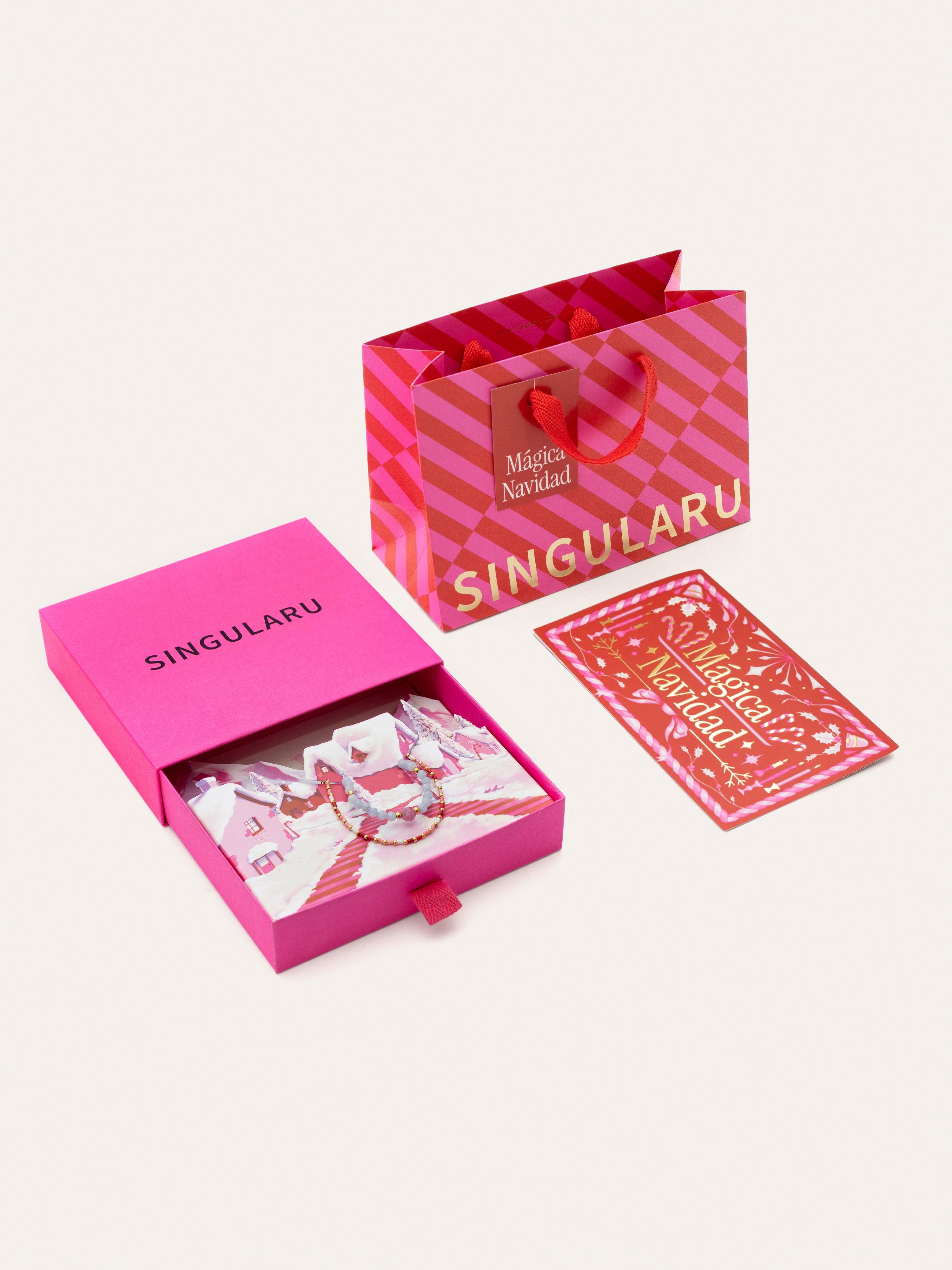 Cofre Regalo Pulseras Mágica Navidad