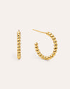19 Pebbles Gold Earrings