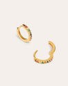 Colors Gold Hoop Earrings