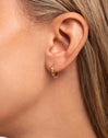 Colors Gold Hoop Earrings