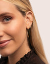 Ana L Gold Hoop Earrings