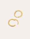 Ana XS Gold Hoop Earrings