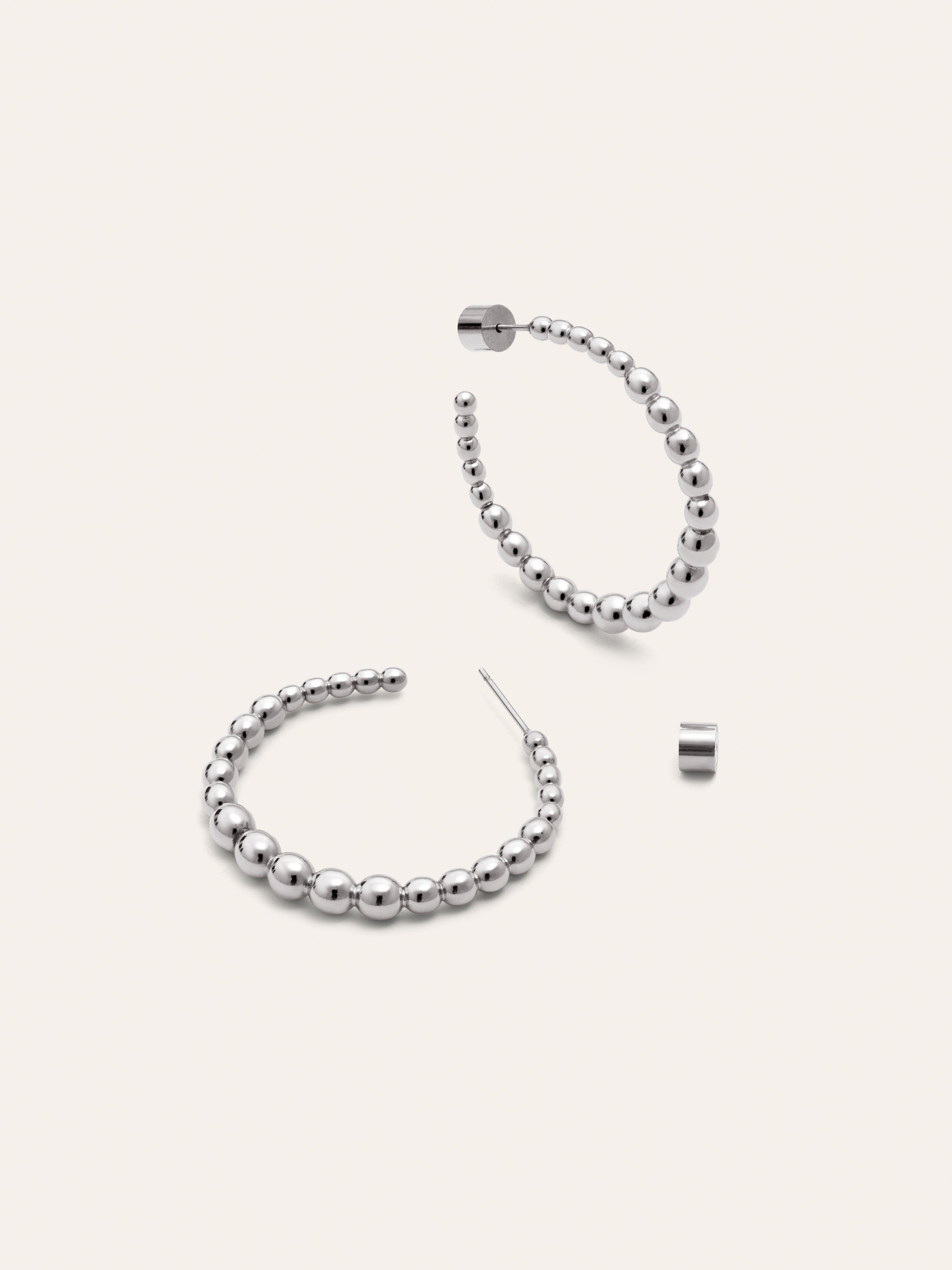 Pendientes Aro Bomb Acero
