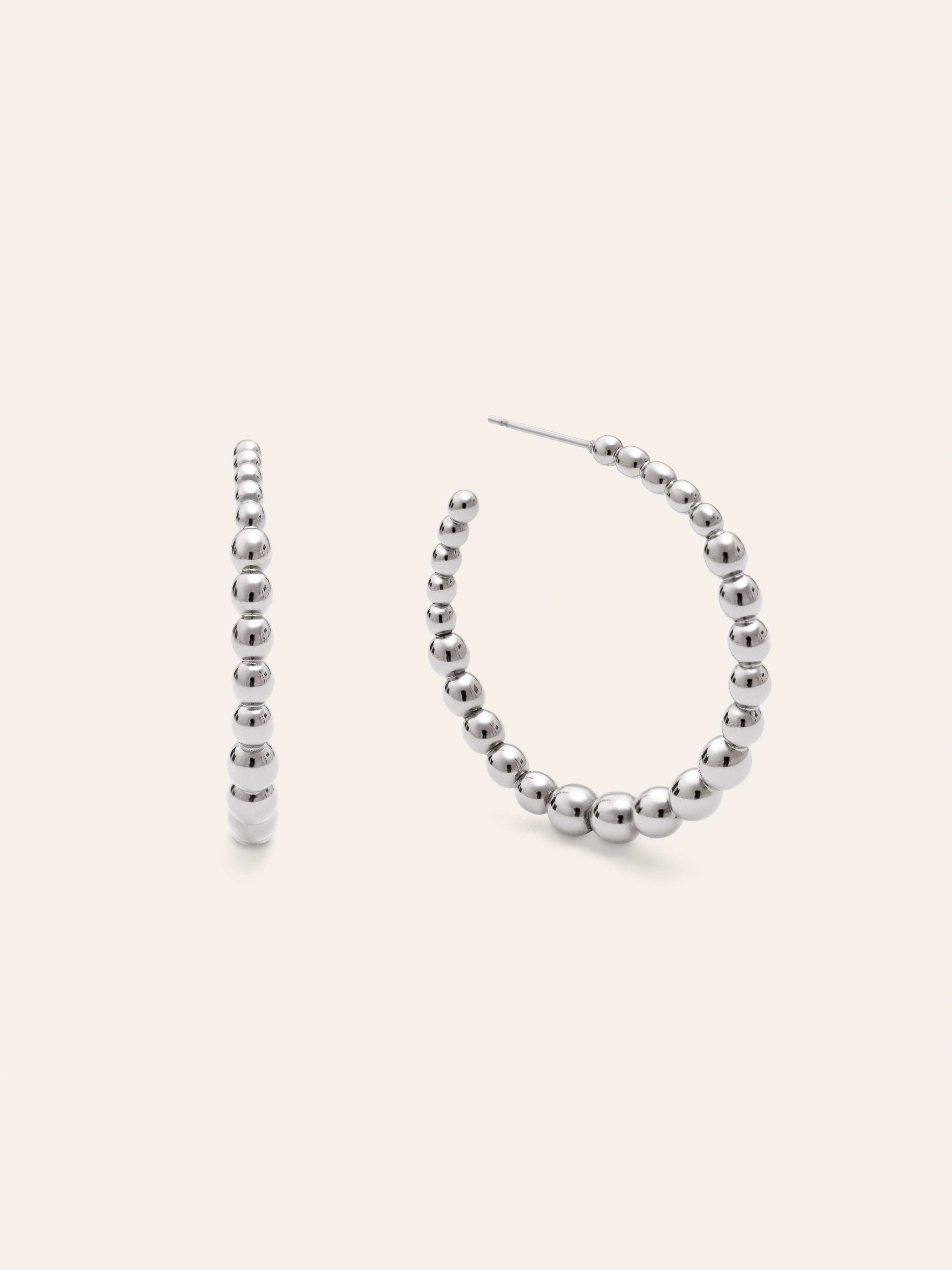 Pendientes Aro Bomb Acero