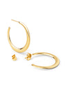 Cenit Gold Hoop Earrings