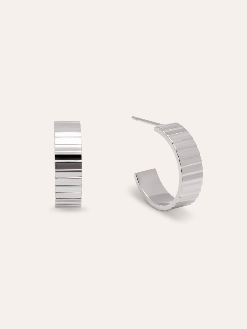 Gear Stainless Steel Earrings