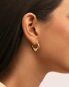 Lunette Gold Hoop Earrings