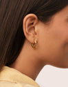 Mini Lake Stainless Steel Gold Earrings
