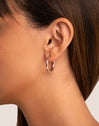 Nairobi Rose Gold Hoop Earrings 