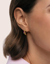 Aro Rainbow Bubbles S Gold Earrings