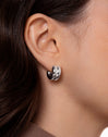 Shelly Hoop Stainless Steel Earrings 