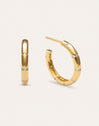 Pendientes Aro Starla Sparks M Baño Oro