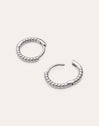 Imagen detalle de Hoop Earrings Twist Steel