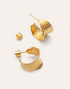 Imagen detalle de Boho Steel Gold-Plated Earrings
