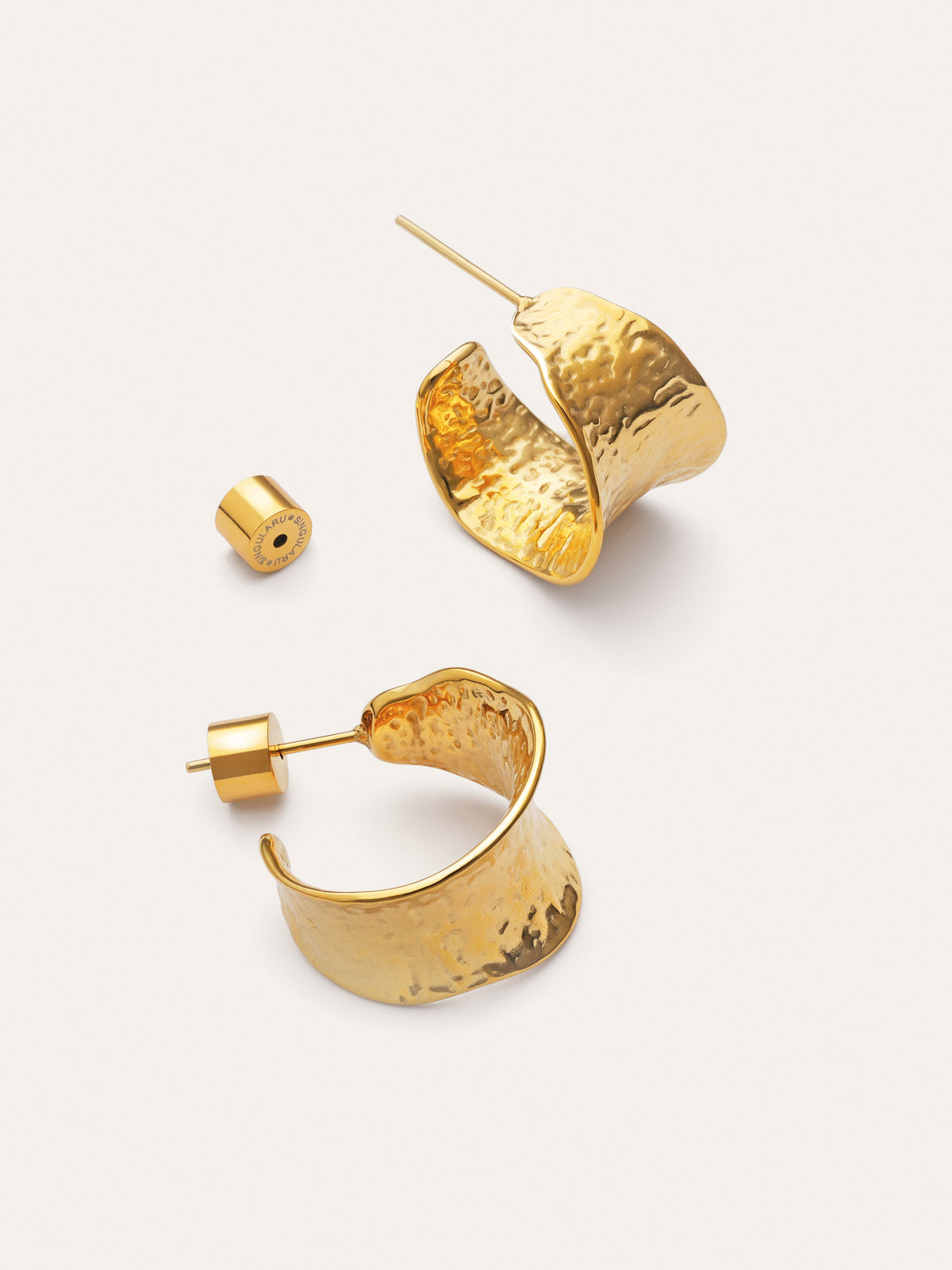 Imagen detalle de Boho Steel Gold-Plated Earrings