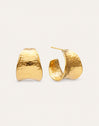 Boho Steel Gold-Plated Earrings