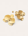 Botanic Stainless Steel Gold Earrings