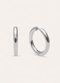 Carmen M Stainless Steel Hoop Earrings