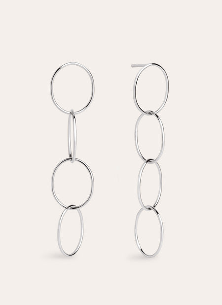 Orecchini Circles & Circles Acciaio