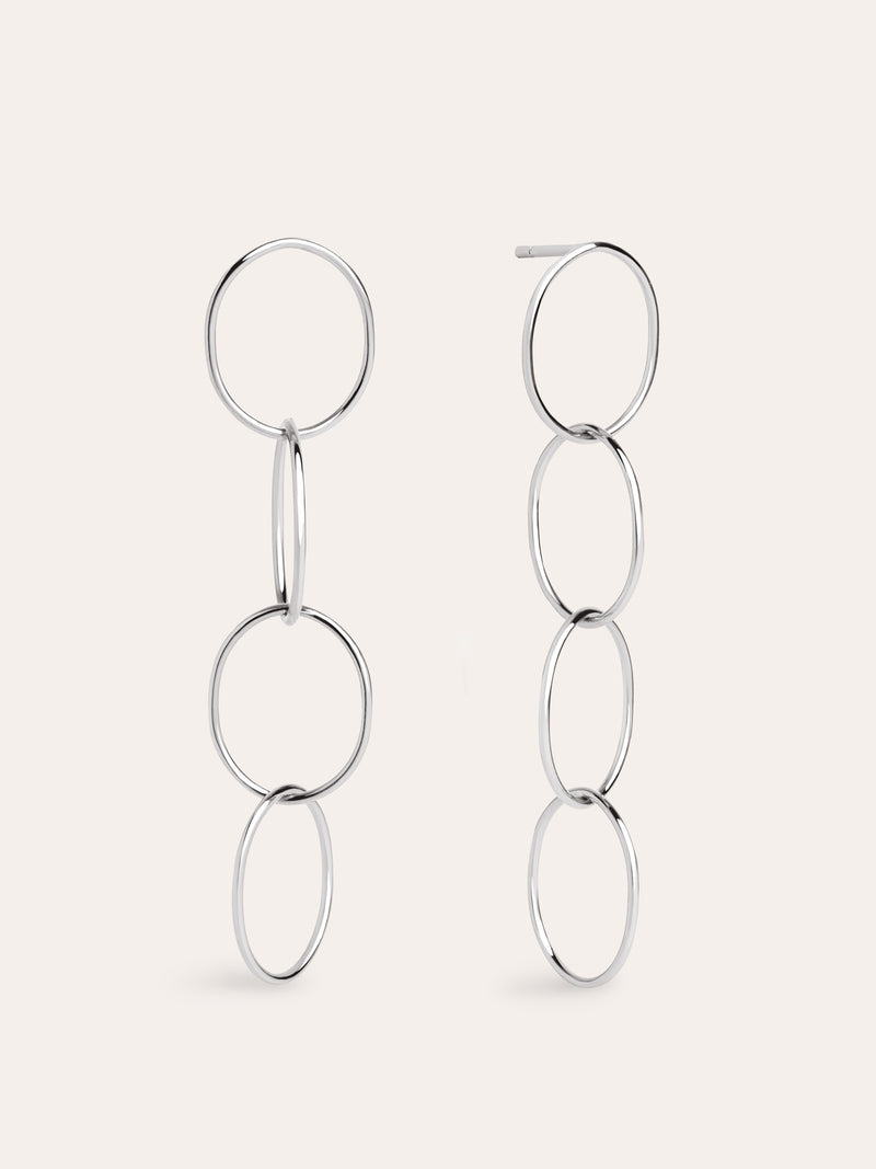 Orecchini Circles & Circles Acciaio