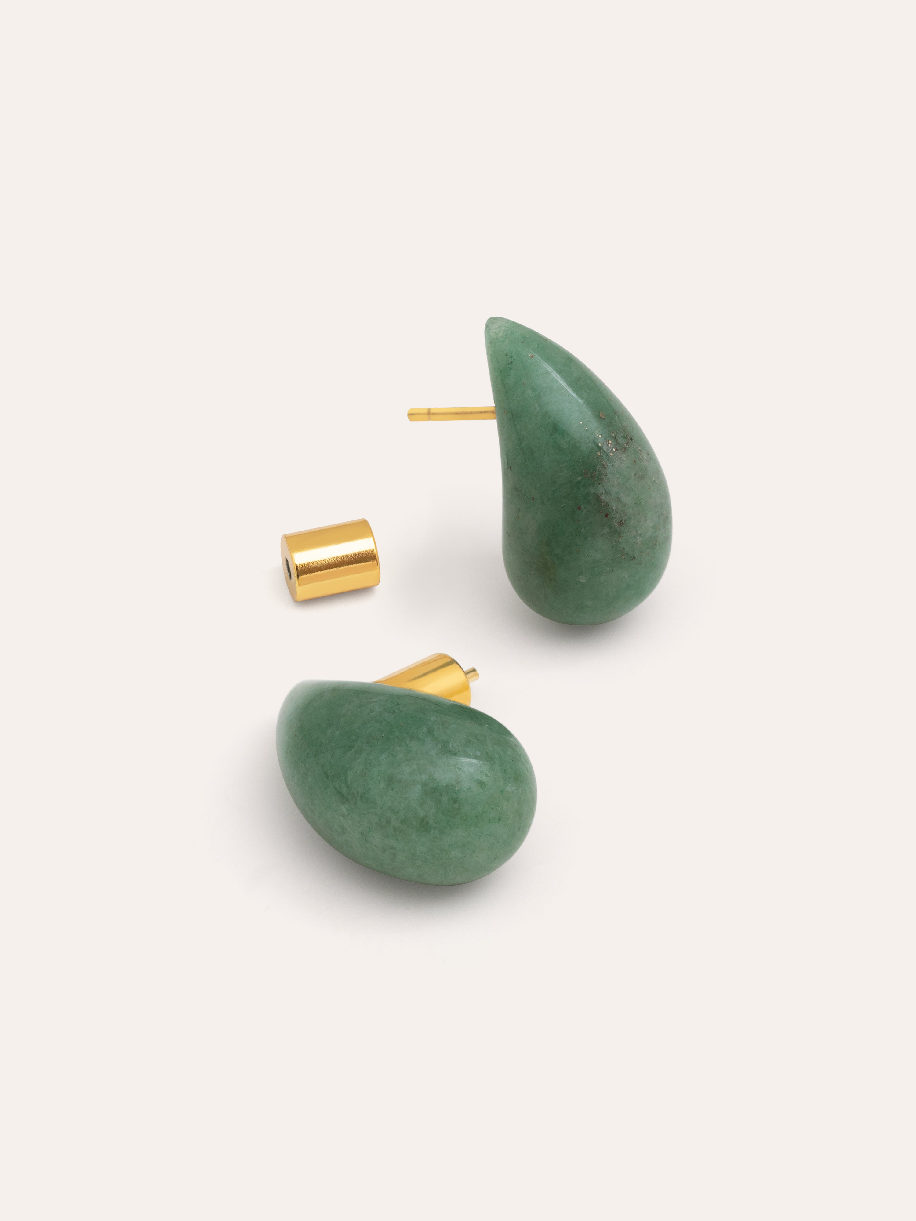 Gota Pine Gold Earrings