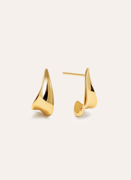 Elisa Gold Earrings 