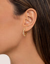 Stellar White Gold Earrings