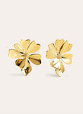 Flower Spring Gold Earrings