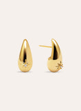 Pendientes Gota Sparks Baño Oro