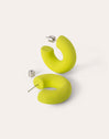 Gummy Lime Stainless Steel Earrings