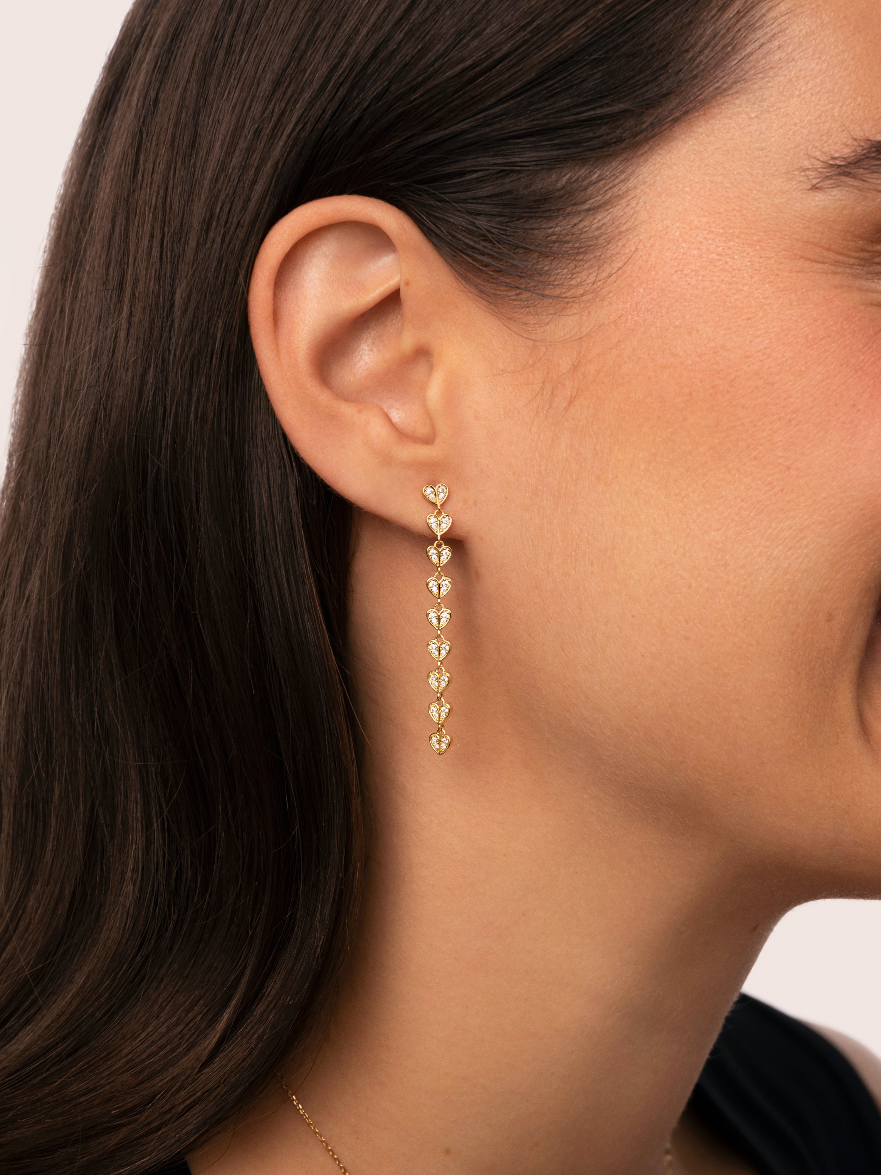 In Love Gold Earrings 