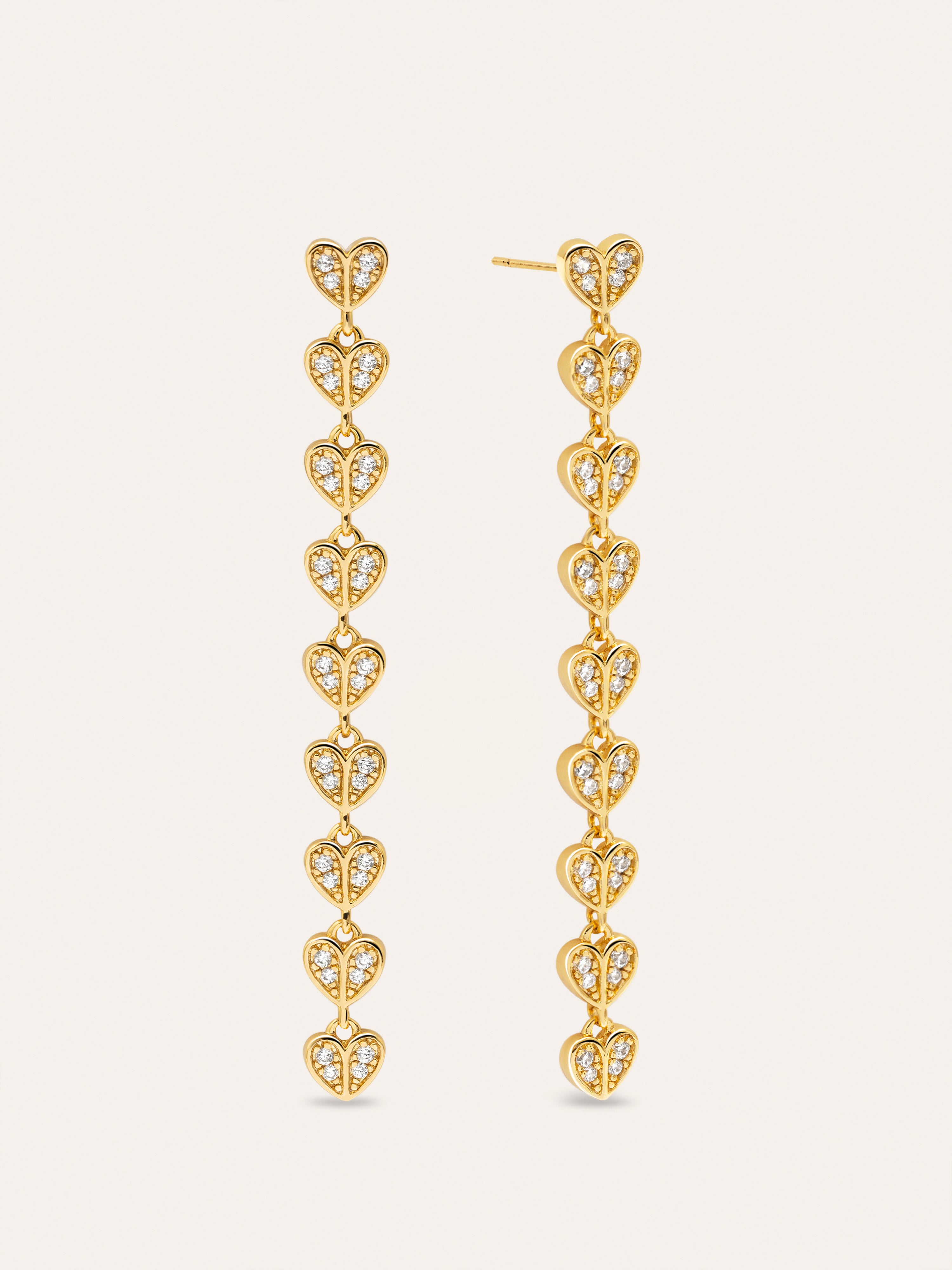 In Love Gold Earrings 