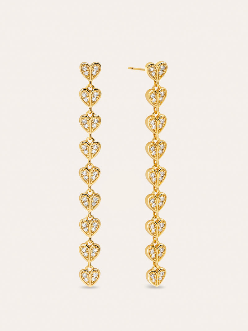 In Love Gold Earrings 