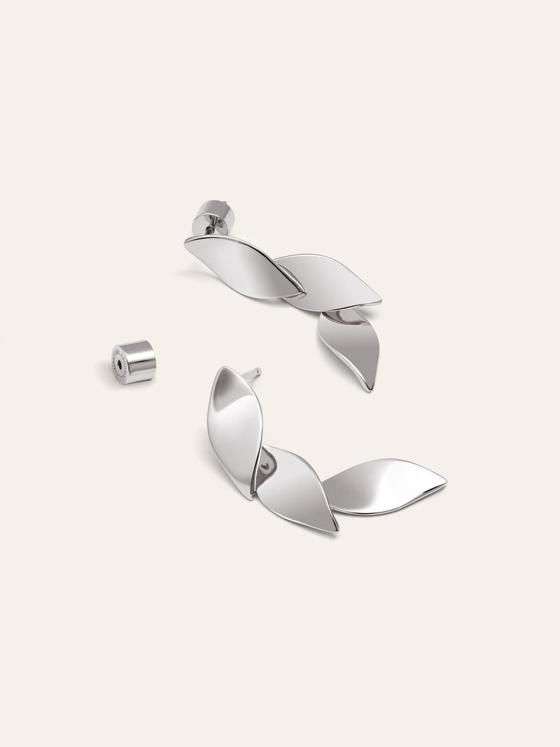 Long Leaves Earrings 