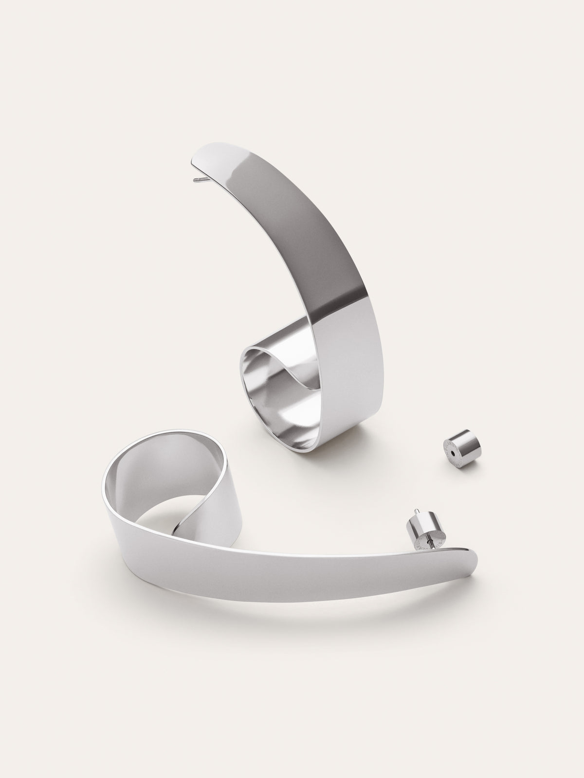 Imagen detalle de Long Shell Earrings Steel