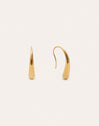 Long Drop Stainless Steel Gold Earrings 