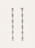 Pendientes Long Mar Acero