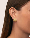 Maris Stainless Steel Gold Earrings 