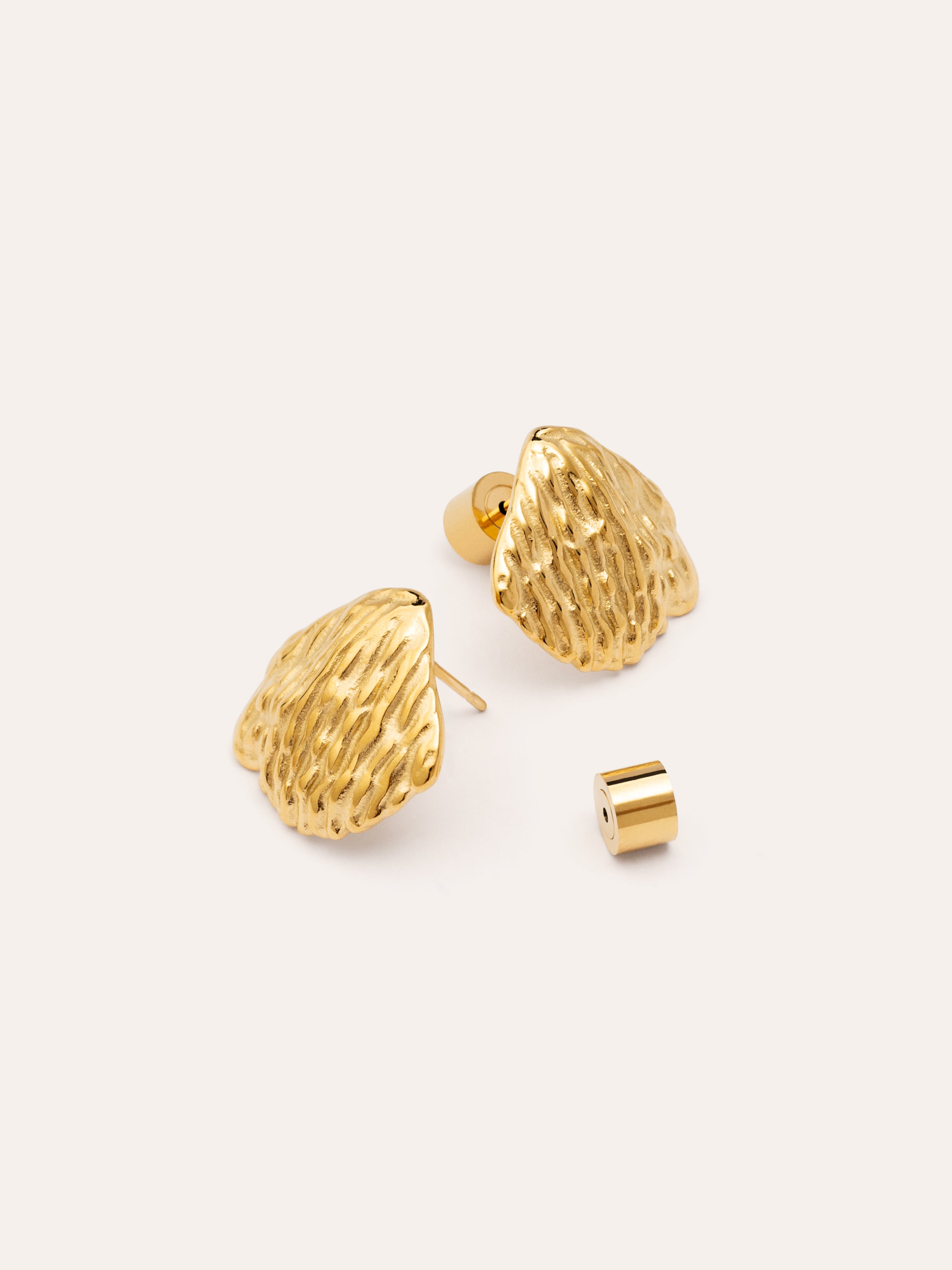 Maris Stainless Steel Gold Earrings 